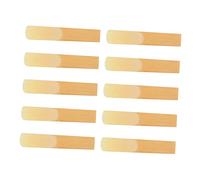 ibasenice 40pcs Hand-made Clarinet Reeds for Saxophone and Clarinet and Lightweight Musical Instrument Accessories Hardness for Beginners and Performances