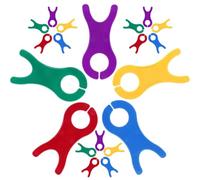 ibasenice 40pcs Large Yarn Bobbins Plastic Knitting Thread Holders Easy-to-use Prevent Threads from Knotting Assorted Color for Knitting and Sewing Lovers Random Color