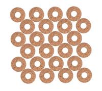 ibasenice 40pcs Self-adhesive Cork Guitar Pick Grips Pads for Electric and Acoustic Guitar Picks Non-slip Design Enhancing Playing Experience and Improving Grip for Beginners