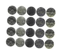 ibasenice 40pcs Skipping Stones Outdoor Flat River Rocks for Water Play Portable Competitive Stone Skipping Game Enhance Hand Eye Coordination Family Fun at Beach Lake River