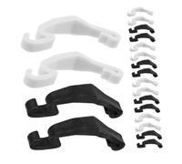 ibasenice 40PCS Small Pet Plastic Wire Fasteners for Rabbit Hamsters Chicken Cages Flexible Buckles with Secure Locking Mechanism for Easy DIY Assembly and Reliable Pet Enclosures