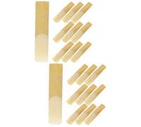 ibasenice 40pcs Tenor Saxophone Reeds Strength Sax Traditional Reeds for Musical Instrument Accessories Replacement for Adult Music Instruments Saxophones