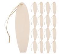 ibasenice 40pcs Wood Surfboard Cutouts Unfinished Ornaments for Painting Creative Art Projects and Indoor Decor