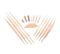 ibasenice 41-Inch Spruce Acoustic Guitar Kit 17 DIY Accessories Luthier Parts and Brace Wood for Enhanced Sound Quality