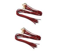 ibasenice 48pcs Alloy Guitar Piezo Pickup for Acoustic Guitar Piezo for Ukulele Mandolin Banjo Violin