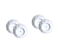 ibasenice 4packs Gate Wall Bumpers Pressure Mounted Safety Wall Cups for Gates and Pet Barriers for Doorways and Stairs