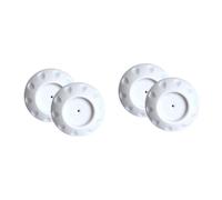 ibasenice 4packs Stair Gate Safety Wall Bumpers Wall Cups Protectors for Gates Pressure Mount Stairs Boys and Girls