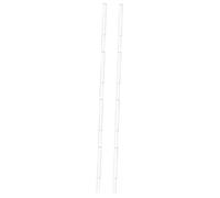 ibasenice 4pairs Clear Acrylic Sheet Music Clips Music Stand Page Holders for Easy Reading and Durability for Piano Keyboard and Other Instruments