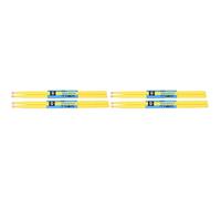 ibasenice 4pairs Drumsticks Maple Ahead Drumsticks Drumming Accessories for Beginners