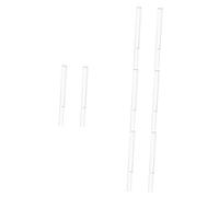 ibasenice 4pairs Music Holder Clip Acrylic Music Stand Clips Page Holder for Stand Sheet Allow Annotations