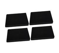ibasenice 4pcs Acoustic Isolation Pads for Speakers High Density Sound Insulation Mat Reduce Reverb Echo Shockproof Sponge Cushions for Studio Monitors
