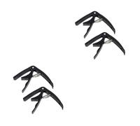 ibasenice 4pcs Adjustable Capo for Acoustic Guitar Capo for Ukulele Mandolin and Banjo Lightweight Design for and Versatile Music Styles