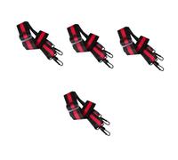 ibasenice 4pcs Adjustable Drum Shoulder African Drum Sling Strap Shoulder Belt for Musical Instrument Accessory Snare Strap