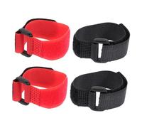 ibasenice 4pcs Adjustable Rooster Neck Rings Anti-hook Noise Reduction Collars for Farm Roosters Comfortable Fit Crowing Control Accessories