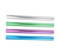 ibasenice 4pcs Aluminum Alloy for Running Race Athlete Passing Tracks Relay Stick for Track Relay Competitions and Training Use