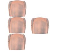 ibasenice 4pcs Bass Bridge Protector Metal Pickup Cover Instrument Accessory Scratch Protection