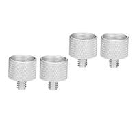ibasenice 4pcs Beautiful Thread Adapter for Mic Stand Screw Adapter Precise Design