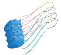 ibasenice 4pcs Boy Girl Ocarina Mini Ocarina Musical Instrument for Beginners Lightweight Boys and Girls Music Learning and Fun Activities
