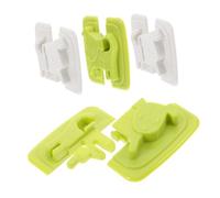 ibasenice 4pcs Boy Girl Safety Cabinet Locks Easy to Install and Cupboard Locks for Proofing No Drilling Required Suitable for Dresser Freezer and More