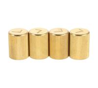 ibasenice 4pcs Car Valve Core Caps Leakproof Dustproof Low Pressure Ac Charging Port Dust Covers Automotive Air Conditioning System Seal Kit Replacement for Hvac Radiator Line