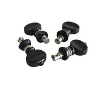 ibasenice 4pcs Classical Guitar String Tuning Pegs Ukulele Tuning Pegs Plastic Steel