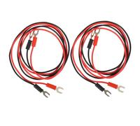 ibasenice 4pcs Copper Connection Wire Set with Pvc Insulation for Turntable Grounding, Easy to Connect, Stopping Buzzing Hum, for Phonograph and Record Player Accessories