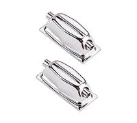 ibasenice 4pcs Double-end Snare Drum Lugs Drum Claw Hook Connector for Accessories