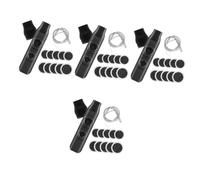ibasenice 4pcs Double Kazoo Replacement Membranes Lanyard Kazoo Instrument for Boys and Girls Students Adults Party Favors