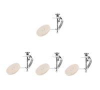 ibasenice 4pcs Drum Mute Pad for Snare and Jazz Drums Compact and Portable Tone Control Accessory for Quiet Practice for Drummers Seeking Volume Reduction