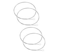 ibasenice 4pcs Dulcimer String Accessories Steel Replacement Strings for Enhanced Sound Quality Dulcimer Instruments for Enthusiasts and Players