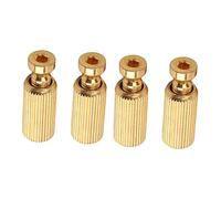 ibasenice 4pcs Electric Guitar Locking Tremolo Bridge Studs and Anchors for Guitar Tremolo Bridge Elevating Adjustment Screw for Electric