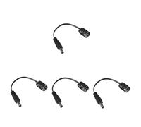 ibasenice 4pcs Guitar Accessories Power Supply Cord for Pedals Recording Effector Charger Pedal Board Power Cables