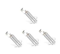 ibasenice 4pcs Guitar Supplies Zinc Alloy End Pin Jack Jack Plug Lead for Guitar Tools