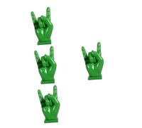 ibasenice 4pcs Hand Shaped Drumstick Display Stand Resin Hand Gesture Shaped Drum Stick Support for Drumming Accessories for Rock Fits Drum Sticks