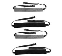 ibasenice 4pcs High Chair Strap Replacement for Boy Girl Adjustable and Comfortable Safety Belt Hook and Loop Fastener for Travel and Home Use