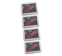 ibasenice 4pcs Kazoo Musical Instrument for Beginners Easy to Learn Kazoo for Guitar and Ukulele Compact and Portable Design for Music and Accompaniment