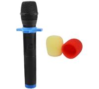 ibasenice 4pcs Kids Microphone Toy Set with Foam Covers and Anti-slip Rings, Pretend Play Performance Microphone Props for Toddlers, Birthday and Christmas Party Accessories