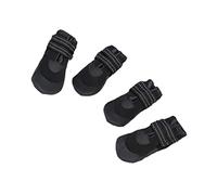 ibasenice 4Pcs Luminous Dog Rain Boots Slip Rubber Puppy Shoes Candy Colors for Wet and Snowy Weather Protecting Pets Paws