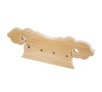 ibasenice 4pcs Lute Bridge Tailpiece Handmade Pipa Replacement Part for Improved Sound Quality and Performance Lightweight and Portable Easy to Use for Pipa Musicians