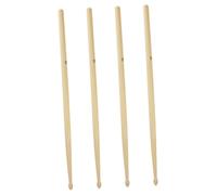 ibasenice 4pcs Maple Drumsticks for Percussion Instruments Lightweight Wooden Mallets for Marimba and Tongue Drums for Adults and Playing Speed and Technique