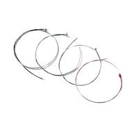 ibasenice 4pcs Metal Musical Instrument Parts Violin Strings Set a e d g for Violin