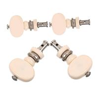 ibasenice 4pcs Metal Ukulele Tuners Pegs Tuning Knobs for Ukulele Beginners for Instrument Parts for String Replacement