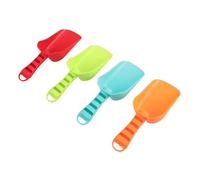 ibasenice 4pcs Mini Beach for Kids Plastic Sand Digging Tools Toddler Outdoor Toys for Summer Beach Play and Travel