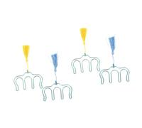 ibasenice 4pcs Music Book Clip Metal Sheet Music Clip Page Holder for Reading Tassel Portable Note Clamp for