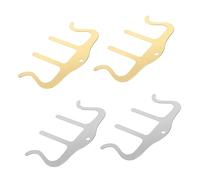 ibasenice 4pcs Music Note Clips Music Score Holder for Piano Guitar Violin Page Holders for Easy Reading and Viewing Random Colors Included