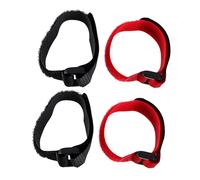 ibasenice 4pcs Noise Poultry Collars Durable Rooster Neck Belts for Chickens Ducks Geese Safe Noise Design for Peaceful
