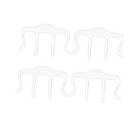ibasenice 4pcs Page Clips for Recipes Speech Drafts and Magazines and Lightweight Fixing Clips for Book Pages Music Scores and