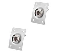 ibasenice 4pcs Pickup Jack Socket Replacement for Electric Guitar Guitar Audio Jack Sturdy Easy to Install