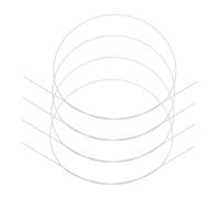 ibasenice 4pcs Plastic Kite Support Sticks Crossbar Design High-strength Rods for Better Maneuverability Sturdy DIY Kite Crafts Accessories