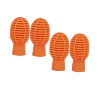 ibasenice 4pcs Portable Drumstick Protectors Percussion Instrument Supplies Professional Drum Stick Protectors Silent Tips for Drumstick Secure Comfortable Use in Drum Practice Sessions